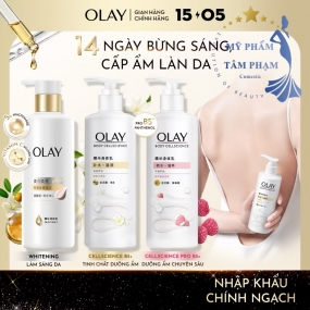 Sữa dưỡng thể Olay Whitening Ultra B3 Sáng Da 260ml chính hãng