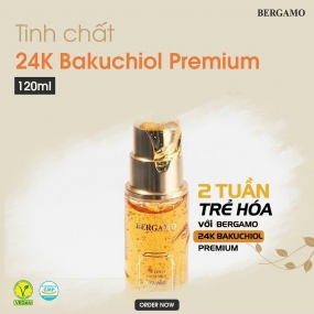 TINH CHẤT BERGAMO GOLD 24k (CHAI VÀNG)