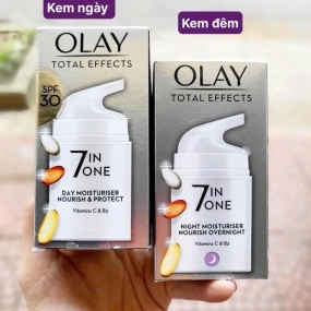 KEM DƯỠNG TRẮNG DA OLAY 7in1 NGÀY -ĐÊM 50ml