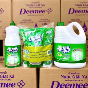 Nước rửa chén LIPON hương chanh túi 500ml
