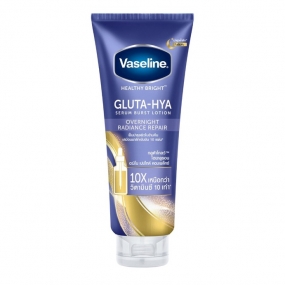Dưỡng body vaseline 10X gluta-hya (xanh)
