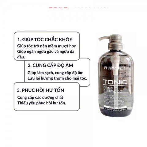 Dầu gội trị gàu TONIC 600ml Nhật Bản