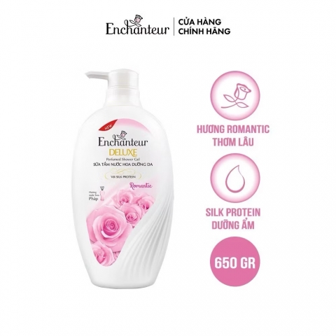 Sữa tắm hương nước hoa Enchanteur 650g hàng cty
