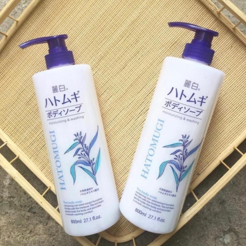 Sữa Tắm Hatomugi- Sữa Tắm Ý Dĩ