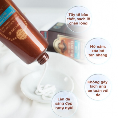 Sữa rữa mặt nhau thai cừu 3W Clinic Hàn Quốc