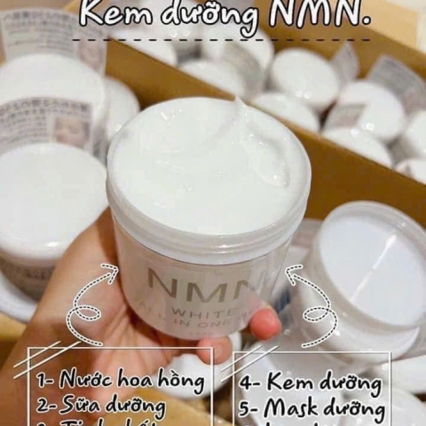 Geo Dưỡng Trắng Da Chống Lão Hóa NMN White All One 245g NHật Bản