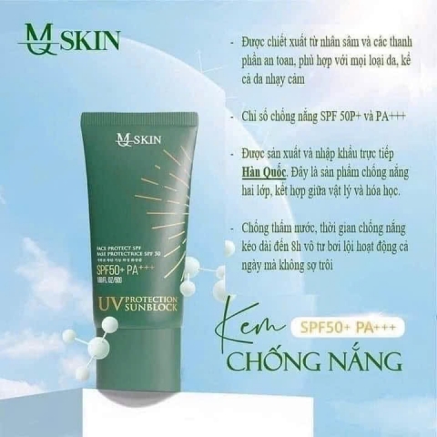 Kem Chống Nắng MQ Skin
