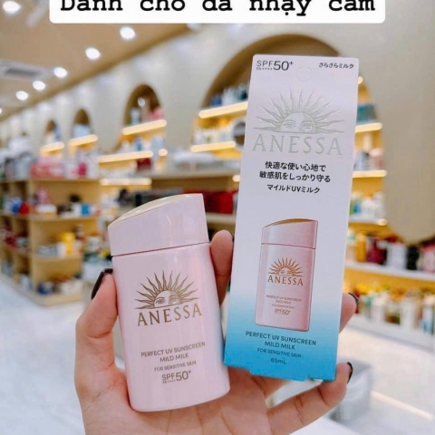 Kem chống nắng ANESSA Nhật Bản- Kem chống nắng Anessa da nhạy cảm 60g