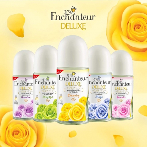 Lăn Khử Mùi Enchanteur Hương Nước Hoa -Khô Thoáng 24H