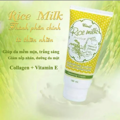 Sữa rửa mặt gạo Thái lan - sữa rữa mặt Civic Rice milk (freship)
