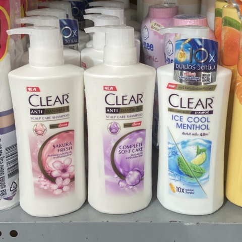 Gội Clear men Thái-Gội Clear Bạc Hà Thái Lan