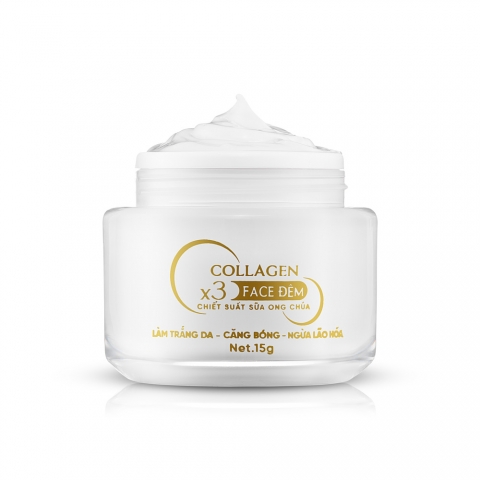 Kem Collagen X3 Kem Đêm - Kem Đêm X3 Mẫu Mới