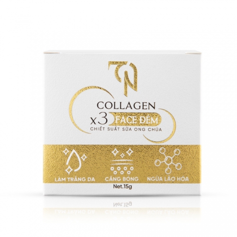 Kem Collagen X3 Kem Đêm - Kem Đêm X3 Mẫu Mới