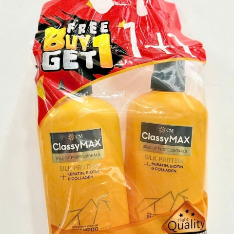 GỘI – XẢ CLASSYMAX DÀNH CHO TÓC HƯ TỔN KHÔ XƠ GÃY RỤNG