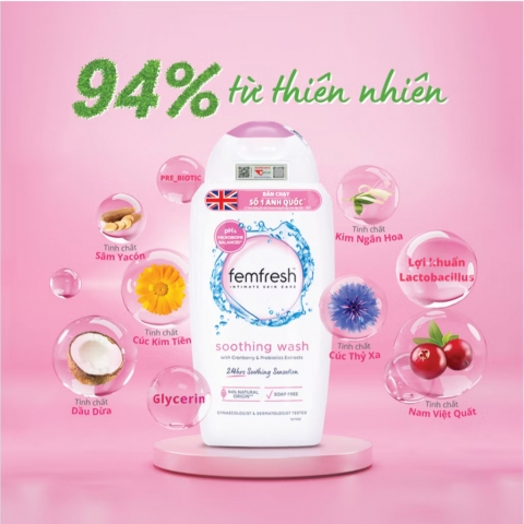 Vệ Sinh Phụ Nữ Femfresh Chính Hảng