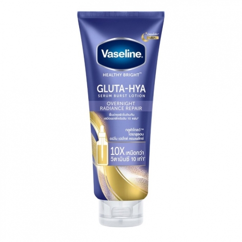 Dưỡng body vaseline 10X gluta-hya (xanh)