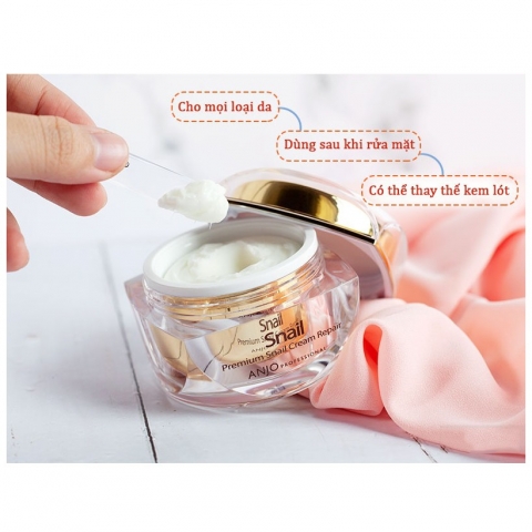 Kem Ốc Sên Cao Cấp 50Ml Anjo -Chống Lão Hoá- chống nhăn