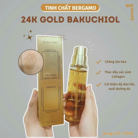 TINH CHẤT BERGAMO GOLD 24k (CHAI VÀNG)