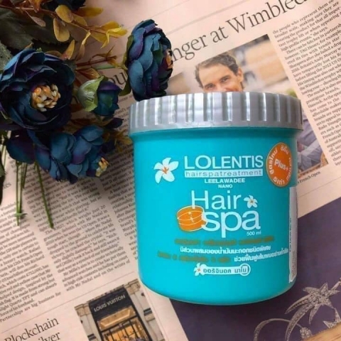 Ủ Tóc Mềm Mượt Lolentis Hair SPA Leelawadee Nano 500ml