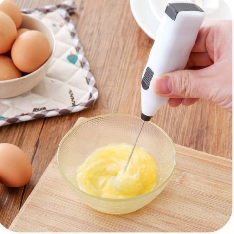 Máy đánh tạo bọt cho kem, trứng, sữa, cà phê (dùng pin)