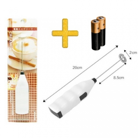 Máy đánh tạo bọt cho kem, trứng, sữa, cà phê (dùng pin)