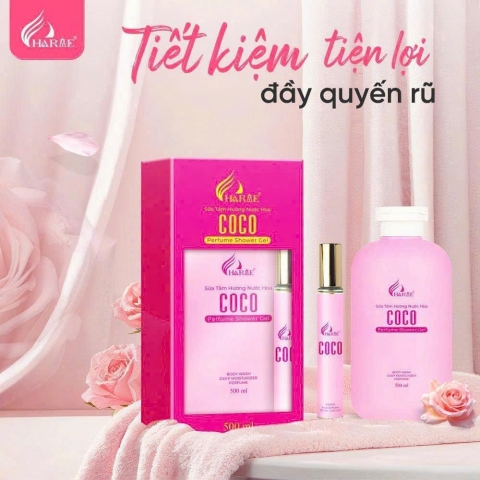 Sữa Tắm Charme Hương Nước Hoa Coco 500ml
