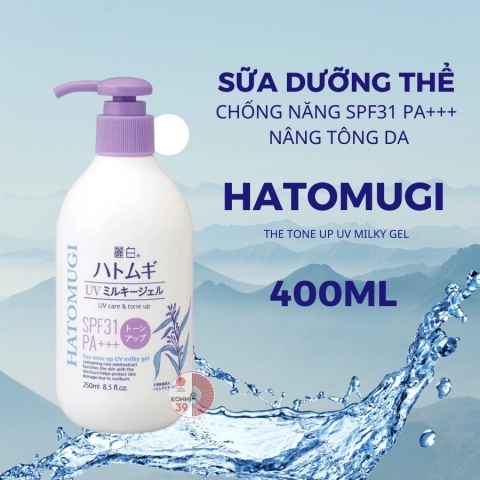 Dưỡng Trắng Da Nâng Tông - Chống Nắng Hatomugi SPF31+++