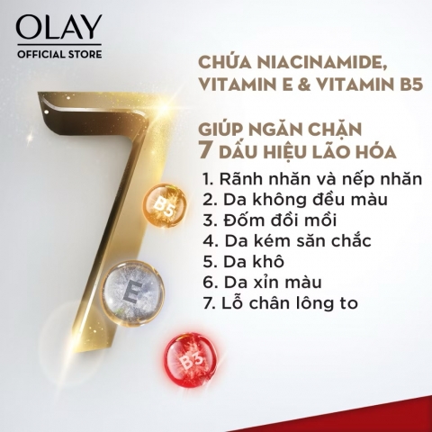 Kem Dưỡng Ban Đêm OLAY Total Effects 7in1 Hạn Chế Và Bảo Vệ Da Khỏi 7 Dấu Hiệu Lão Hóa 50G