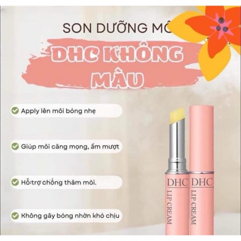 Son Dưỡng Hồng Môi Giảm Thâm Môi DHC Hàng Nhật Bản