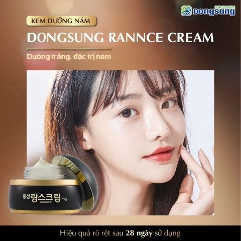 Kem dưỡng trắng da giảm nám Dongsung Rance Cream 70g ( freship)