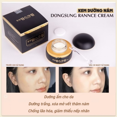 Kem dưỡng trắng da giảm nám Dongsung Rance Cream 70g ( freship)