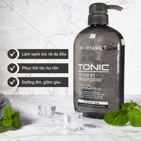 Dầu gội trị gàu TONIC 600ml Nhật Bản