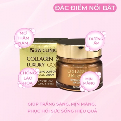 Kem colagen vàng gold Hàn Quốc