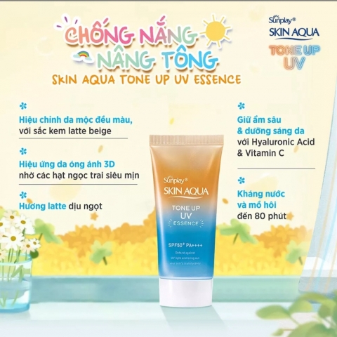 Chống nắng Aqua skin Nhật Bản