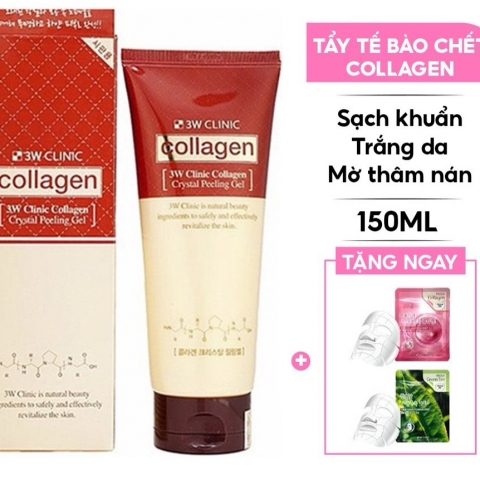 Tẩy tế bào chết 3W Clinic Collagen