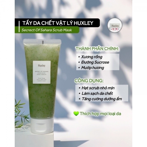 Gel tẩy tế bào chết HuxLey freship