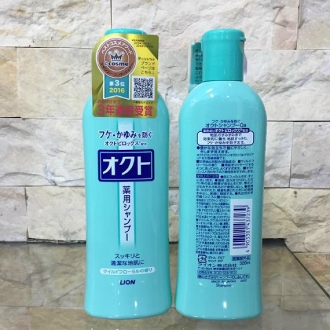 Dầu Gội-Xã Đặc Trị Gàu Lion Nhật Bản 320ml
