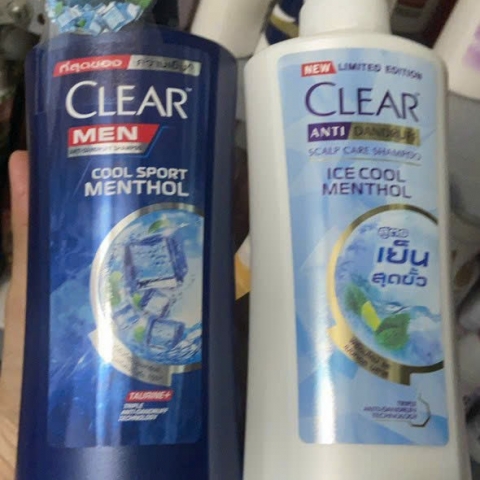 Gội Clear men Thái-Gội Clear Bạc Hà Thái Lan