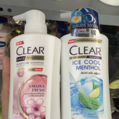 Gội Clear men Thái-Gội Clear Bạc Hà Thái Lan