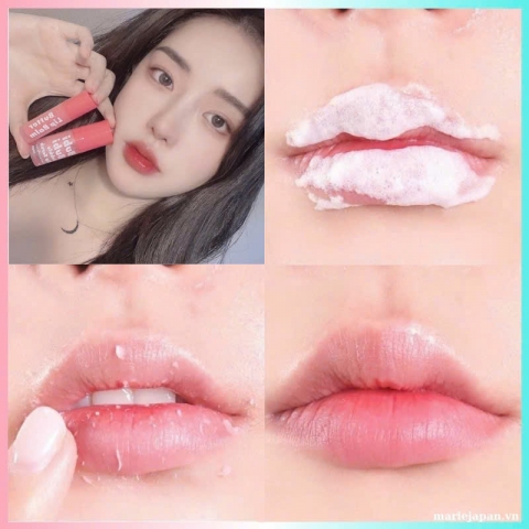 Geo Tẩy Tế Bào Chết Môi Sủi Bọt Bubi Bubi Bubble lip Scrub Hàn Quốc