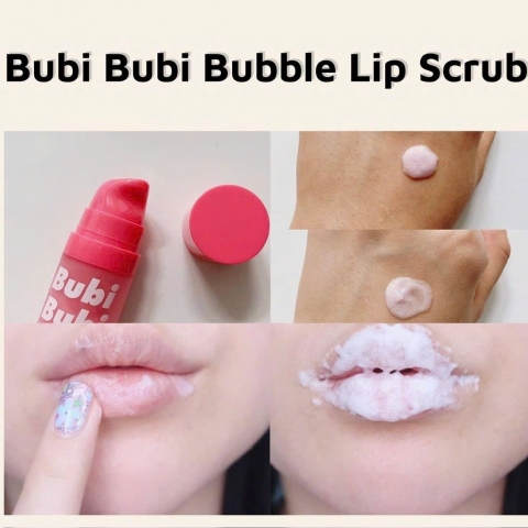Geo Tẩy Tế Bào Chết Môi Sủi Bọt Bubi Bubi Bubble lip Scrub Hàn Quốc