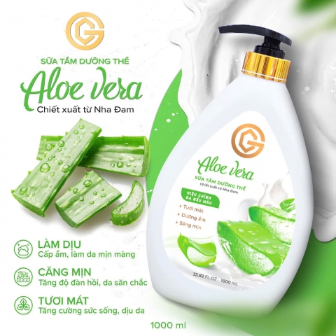 Sữa Tắm Charme Nha Đam 1000ml