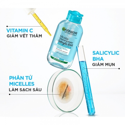Nước Tẩy Trang Garnier 125ml